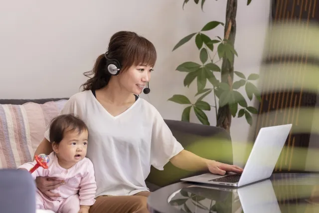 託児所がなくても安心して通える方法