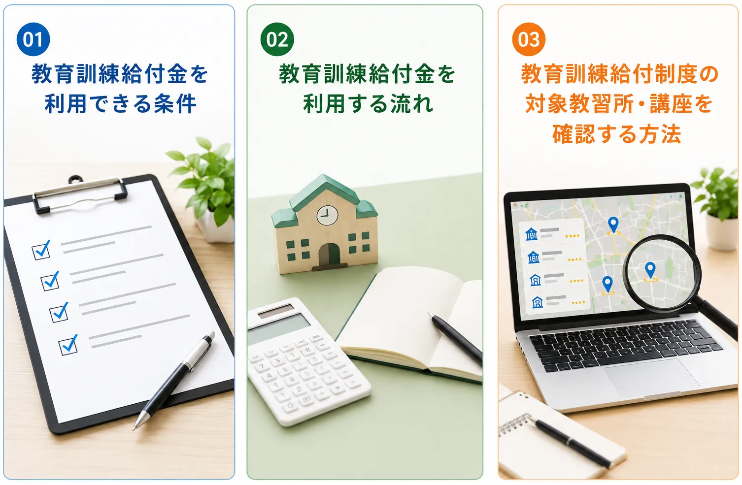 教育訓練給付金の利用条件・申請方法