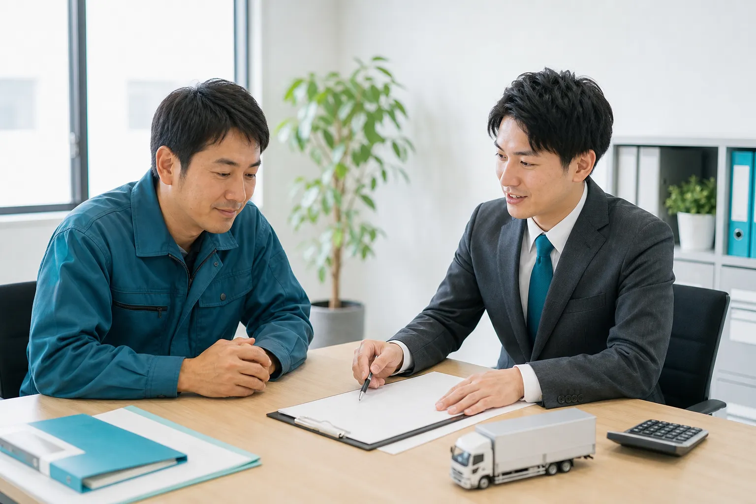 大型免許の取得費用を軽減できる制度