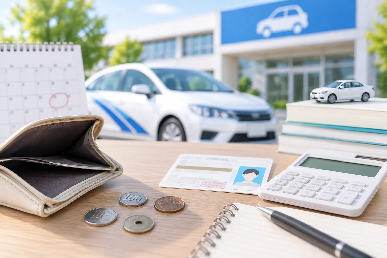 お金がなくても免許を取得する方法はある？費用の目安