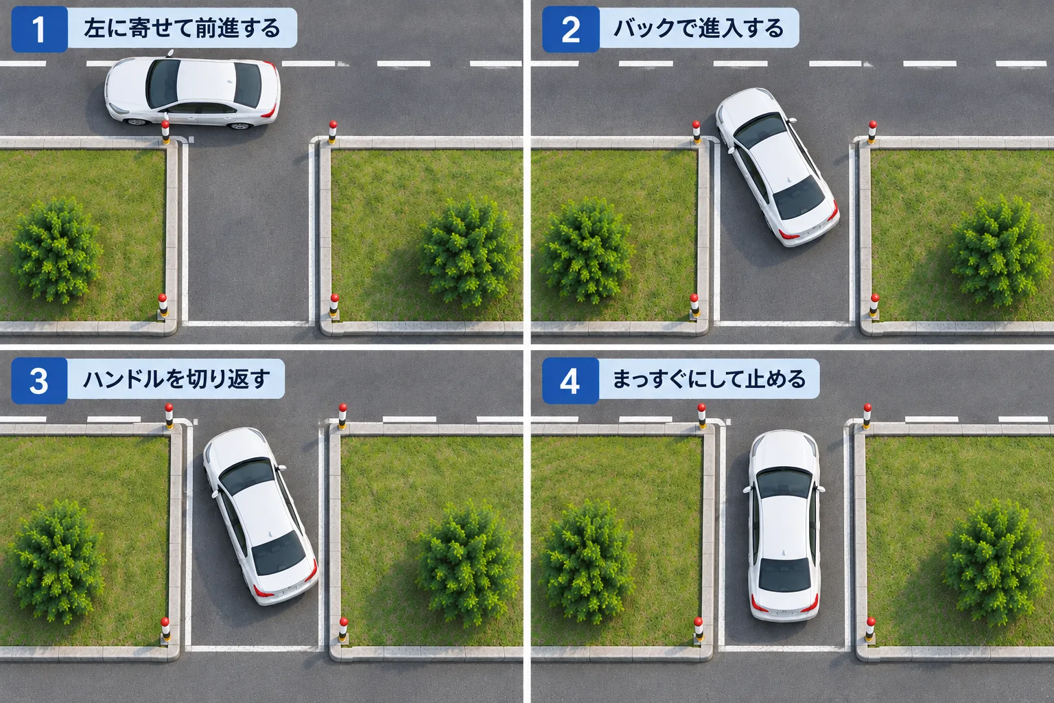 方向変換を成功させる4つのコツ